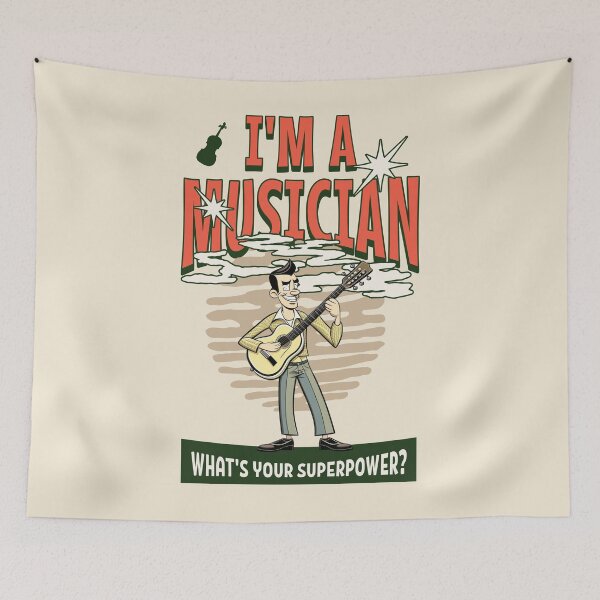 Item preview, I'm a musician. What’s your super power? Best musician gift designed and sold by Zandalus.