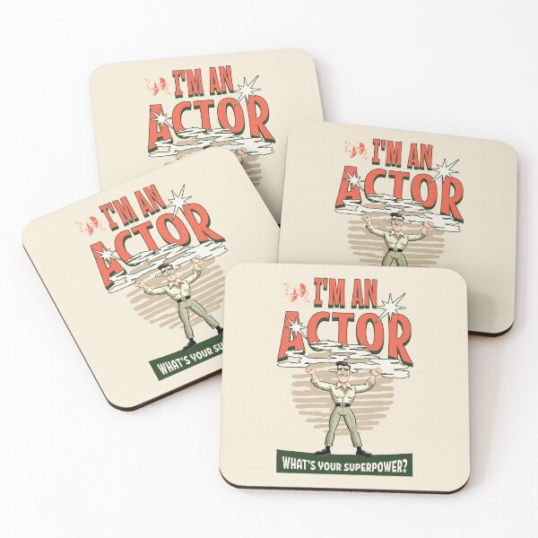 Item preview, I'm an actor. What’s your super power? Best actor gift designed and sold by Zandalus.