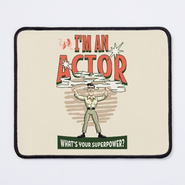 Item preview, I'm an actor. What’s your super power? Best actor gift designed and sold by Zandalus.