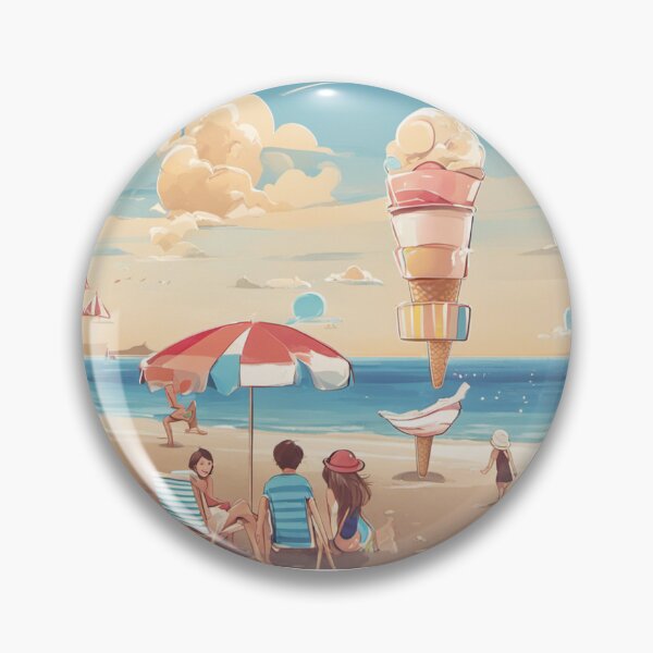 Aperçu de l'œuvre coucher de soleil plage l'été créée et vendue par StarDesigns5.