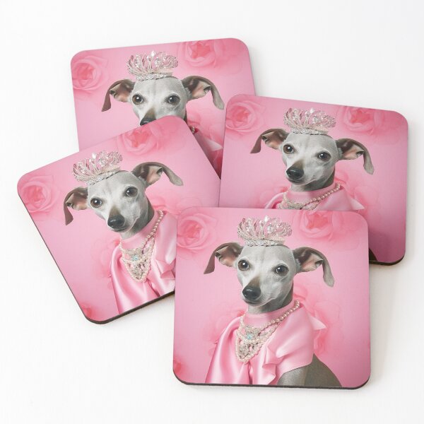 Item preview, Pretentious Pet Portrait - Pink Ladies Series designed and sold by Klickpicks.