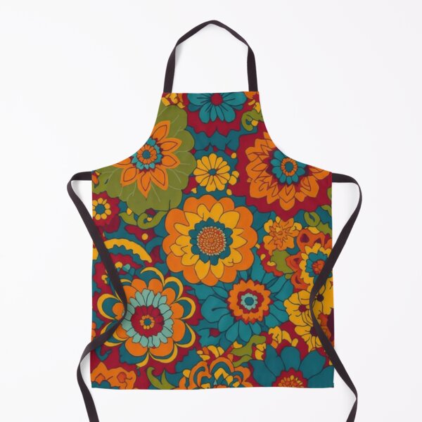 Item preview, Flower Power Colourful Flower Pattern designed and sold by druidwolfart.
