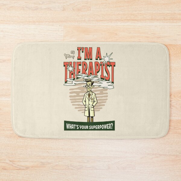 Item preview, I'm a therapist. What’s your super power? Best therapist gift designed and sold by Zandalus.