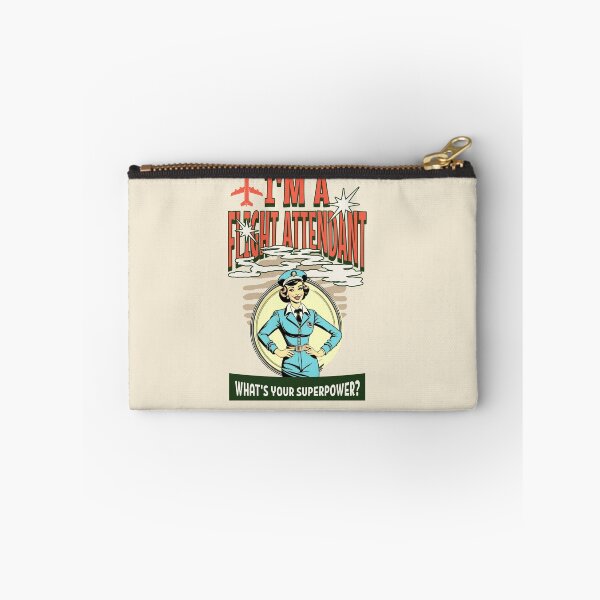 Item preview, I'm a flight attendant. What’s your super power? Best flight attendant gift designed and sold by Zandalus.