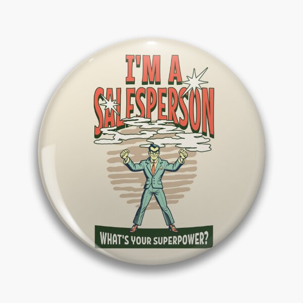 Item preview, I'm a salesperson. What’s your super power? Best salesperson gift designed and sold by Zandalus.