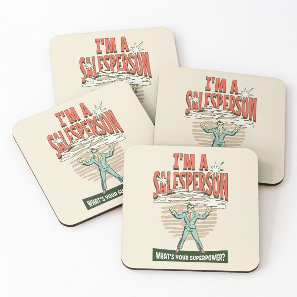 Item preview, I'm a salesperson. What’s your super power? Best salesperson gift designed and sold by Zandalus.