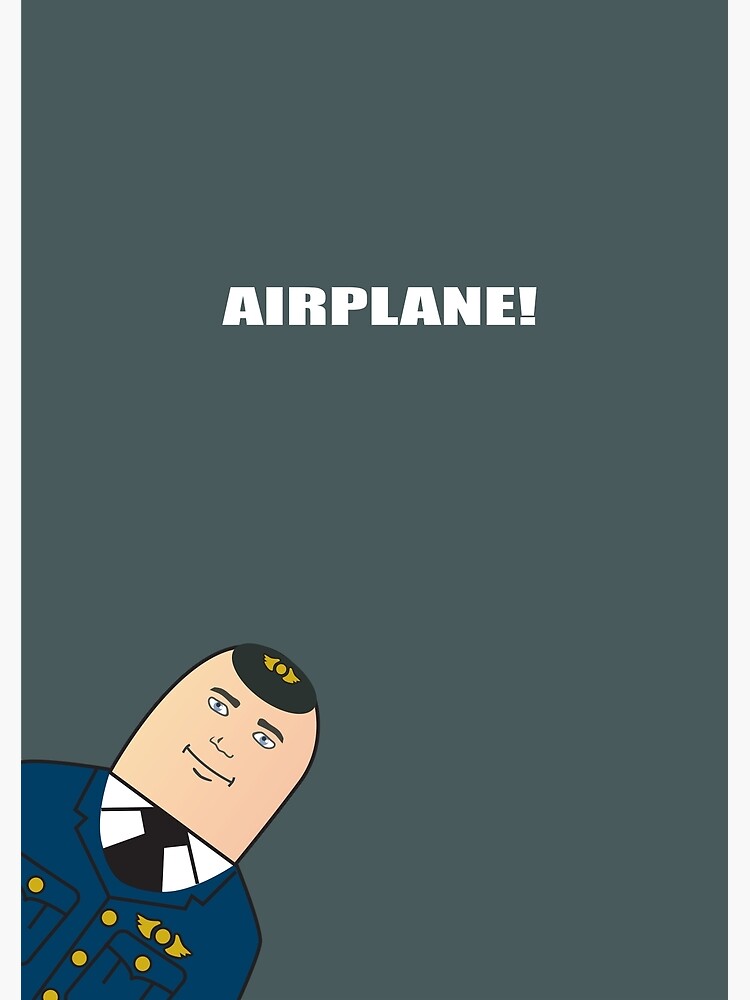 Airplane! - Alternative Movie Poster by MoviePosterBoy