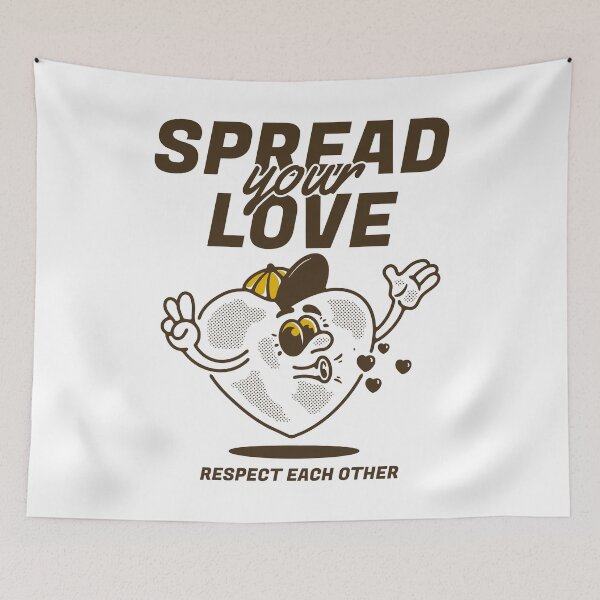 Item preview, Spread your love, respect each other designed and sold by adipra.