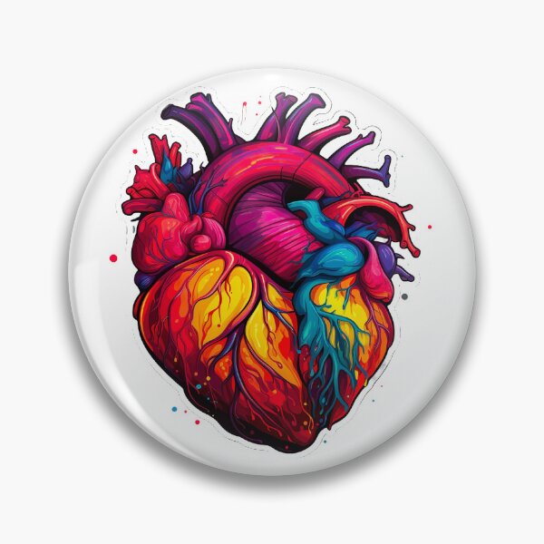 Item preview, Neon Heart  designed and sold by Redbubblesassy.