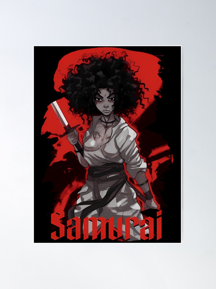 Anime Afro Samurai #k87 Art Print for Sale by SylasHillLux