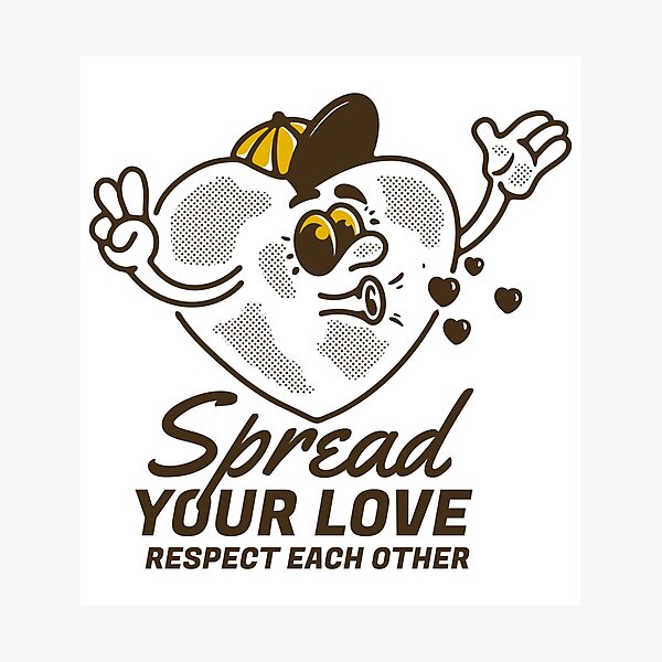 Item preview, Spread your love, respect each other designed and sold by adipra.