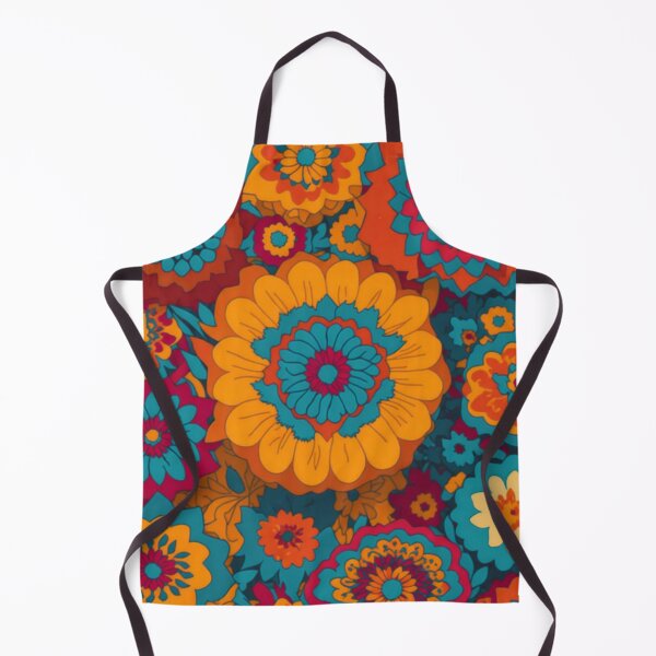 Item preview, Flower Power Colourful Flower Pattern designed and sold by druidwolfart.
