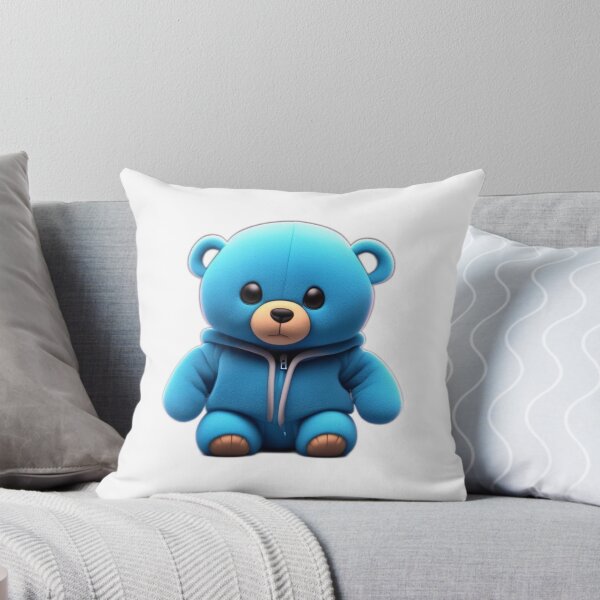 Artikelvorschau, Blauer Teddy-Samt entworfen und verkauft von ReDesign7.