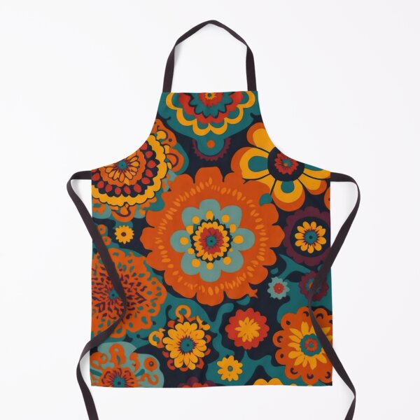 Item preview, Flower Power Colourful Flower Pattern designed and sold by druidwolfart.