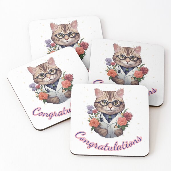 Item preview, Cat congratulations to you designed and sold by DedeeArtthai.