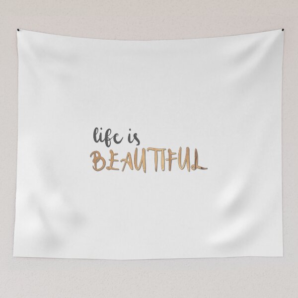 Item preview, Life is Beautiful designed and sold by simplydesignart.