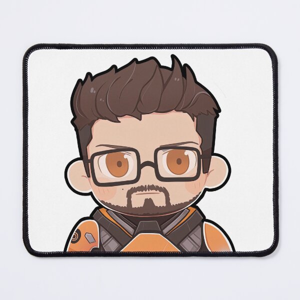 Item preview, Gordon Freeman - Half Life - Chibi - Ready For Work designed and sold by Splatter-arts.