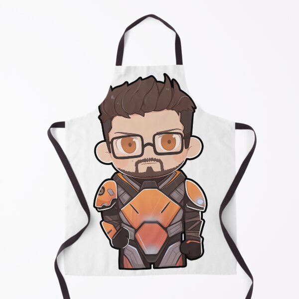 Artikelvorschau, Gordon Freeman – Half Life – Chibi – Bereit für die Arbeit entworfen und verkauft von Splatter-arts.