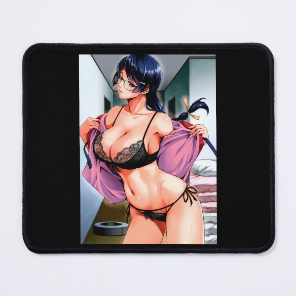 Item preview, Sexy Black Hanekawa Tsubasa Boobs Tits Busty Panties Thighs (Monogatari Lewd Hentai Ecchi Hot Girl) designed and sold by anaiy-ahlilley.