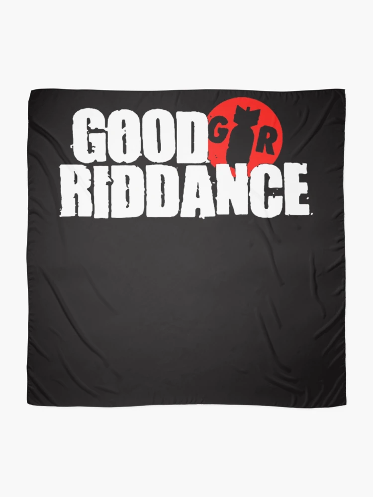 Thumbnail 2 of 3, Scarf, Good Riddance designed and sold by ScottSteeleas.