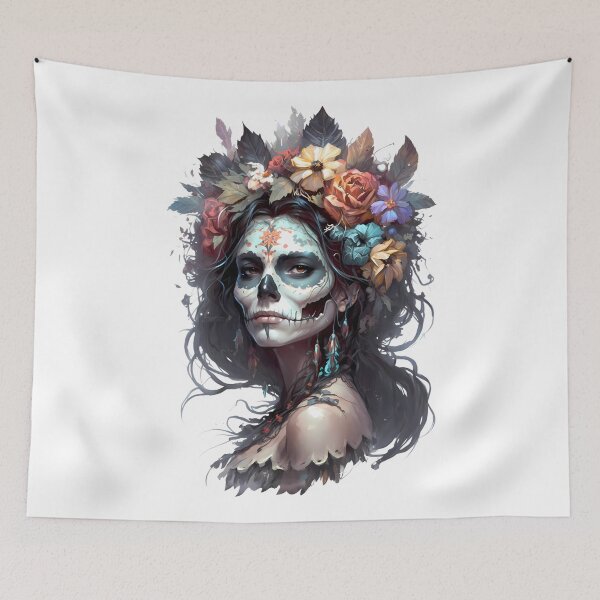 Item preview, Mexican Catrina Day of the Dead designed and sold by IonDigitalArts.