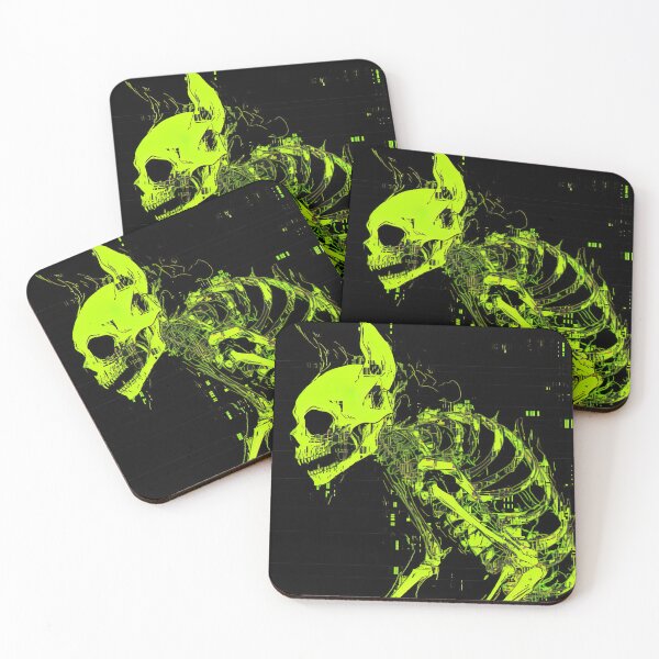 Item preview, X-ray Cat - Glitch Skeleton  designed and sold by Splatter-arts.