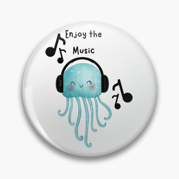 Item preview, Jelly fish enjoyingmusic. designed and sold by Shermanwodring.