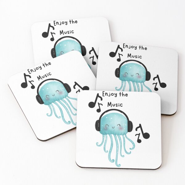 Item preview, Jelly fish enjoyingmusic. designed and sold by Shermanwodring.