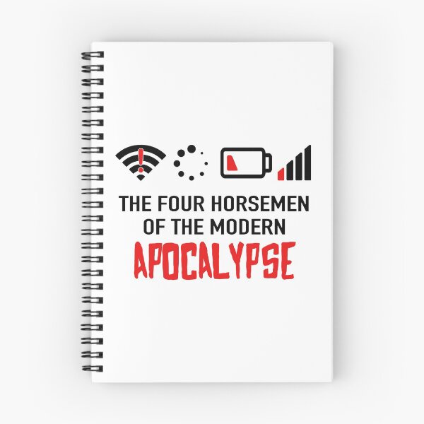 Item preview, The Four Horsemen Of The Modern Apocalypse - Geek designed and sold by anziehend.