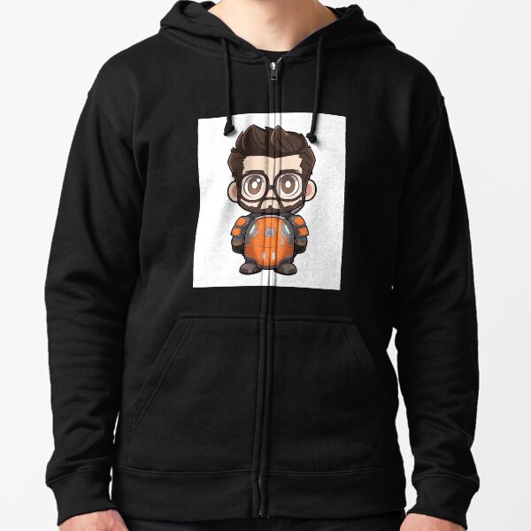 Aperçu de l'œuvre Gordon Freeman - Half Life - Chibi - Premier jour créée et vendue par Splatter-arts.