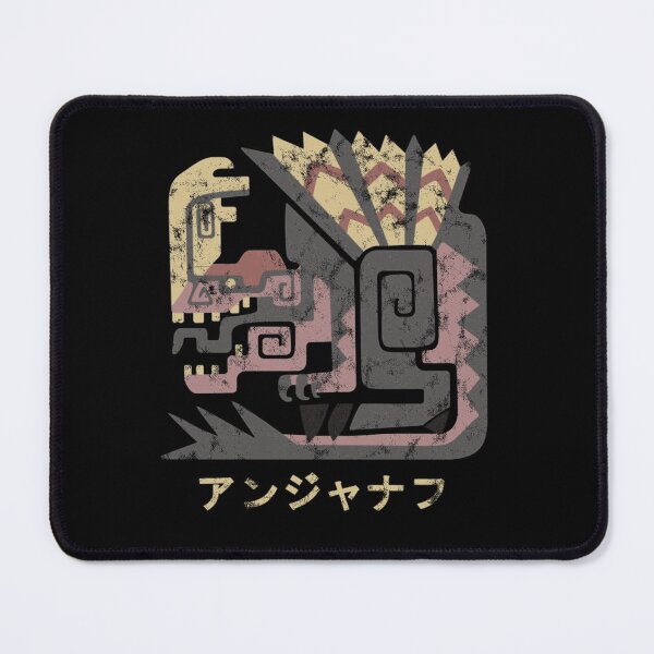Item preview, Monster Hunter World Anjanath Icon Kanji  designed and sold by SOLWILFONG.