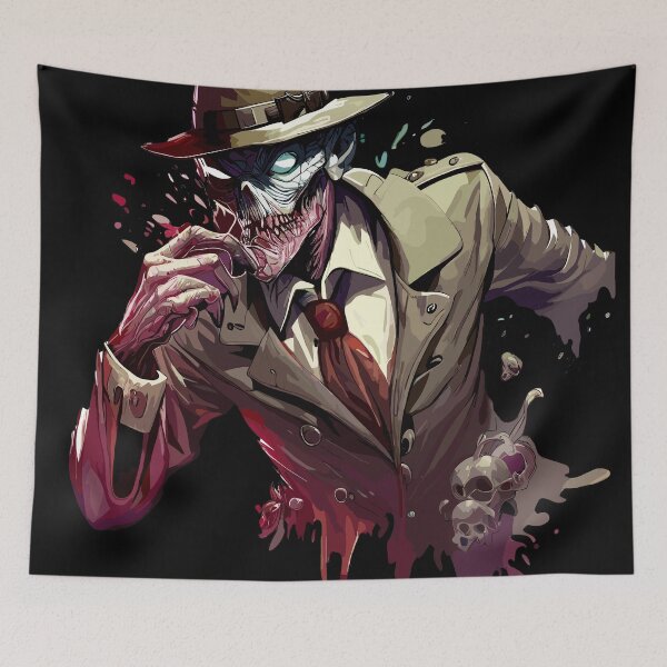 Item preview, Zombie detective designed and sold by TomFrontierArt.