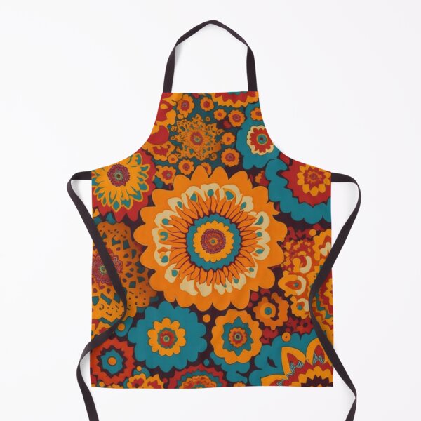 Item preview, Flower Power Colourful Flower Pattern designed and sold by druidwolfart.