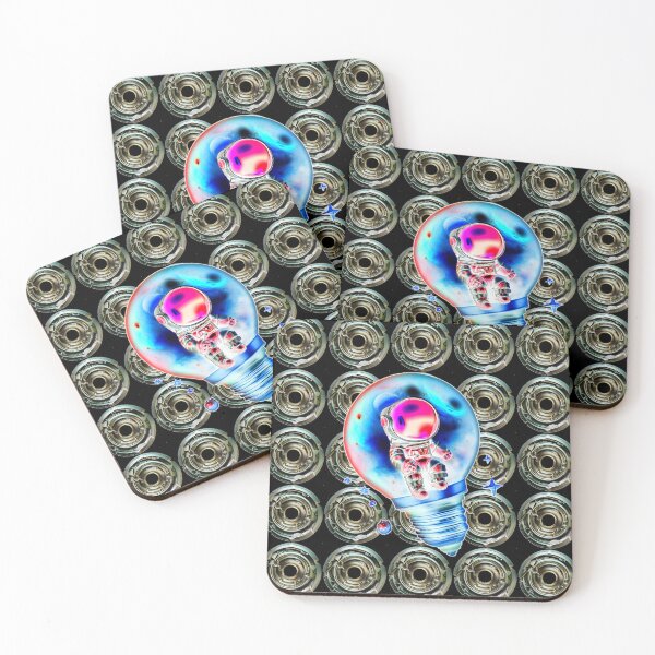 Item preview,  Little Boy Astronaut Pattern Metallic Cyberpunk designed and sold by Metallican.