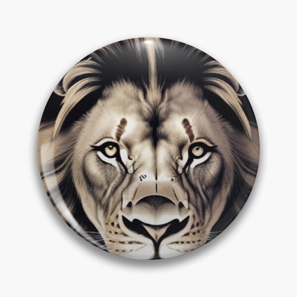 Item preview, stylized lion with beige base designed and sold by MarcoDesigner78.