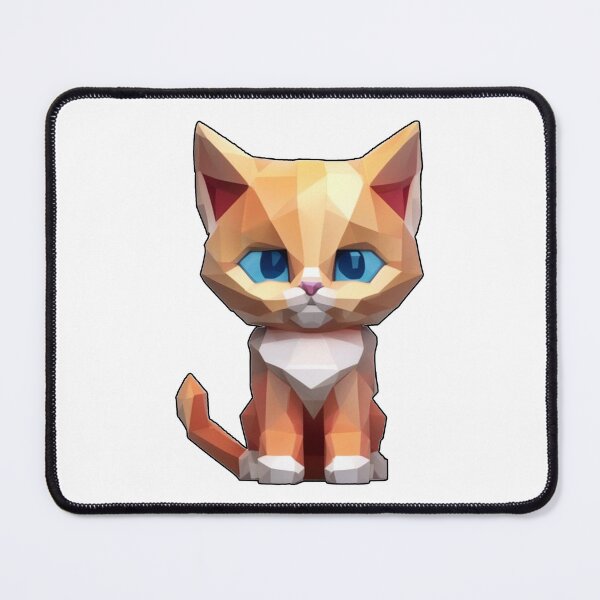 Item preview, Polygon kitten designed and sold by uglitangelo.