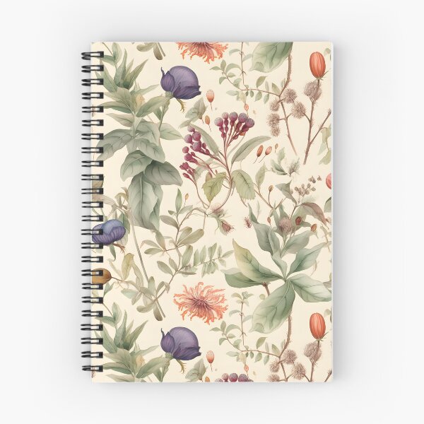Item preview, Botanical Garden Watercolor Pattern designed and sold by Yallwofunart.