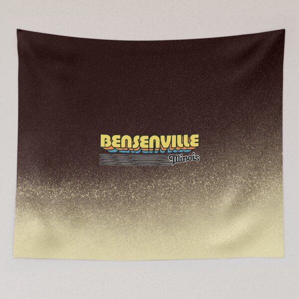 Item preview, Bensenville, Illinois | Retro Stripes designed and sold by retroready.