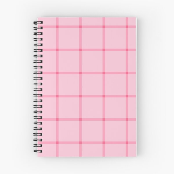 Item preview, Medium pink windowpane - big square checkered pattern designed and sold by Muxune.