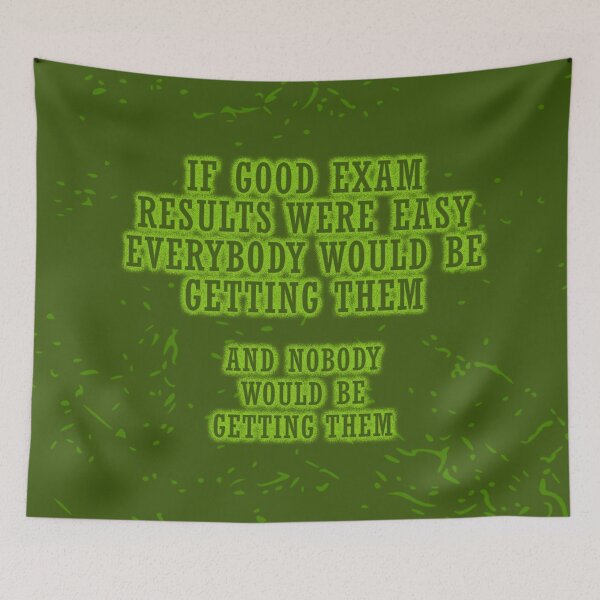 Item preview, Exam Results - Green designed and sold by Fanarchist.