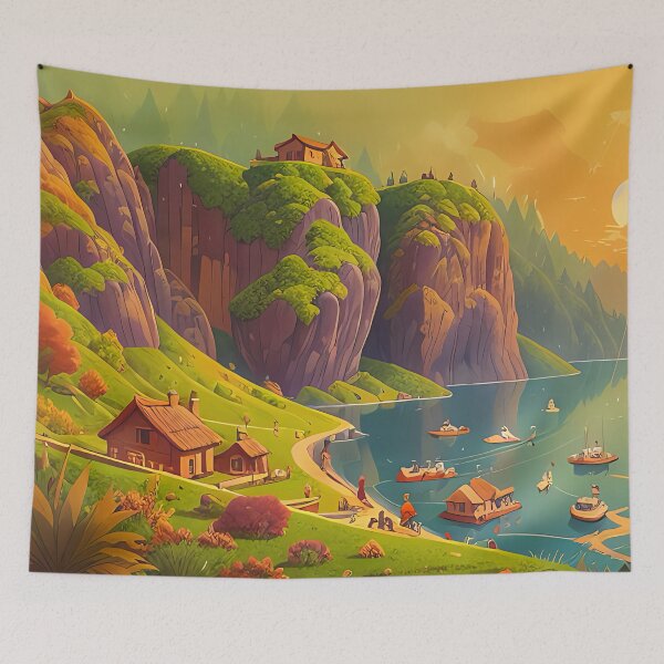 Item preview, Mountain-Lake Getaway designed and sold by fkc666.