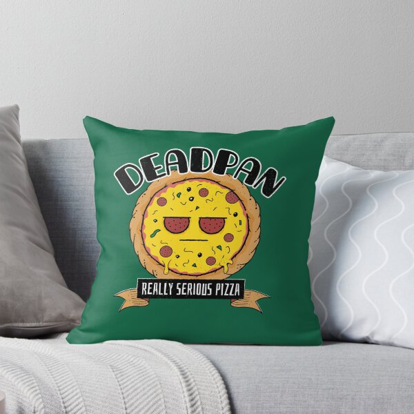 Item preview, Deadpan - Really Serious Pizza designed and sold by propellerhead.