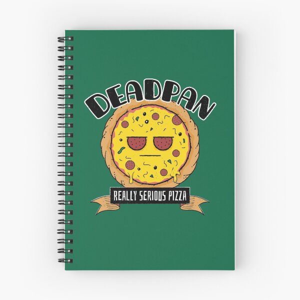 Item preview, Deadpan - Really Serious Pizza designed and sold by propellerhead.