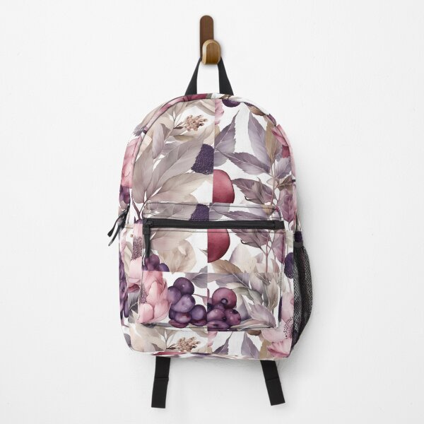 Item preview, Peony and Blackcurrant Watercolor Pattern designed and sold by Yallwofunart.