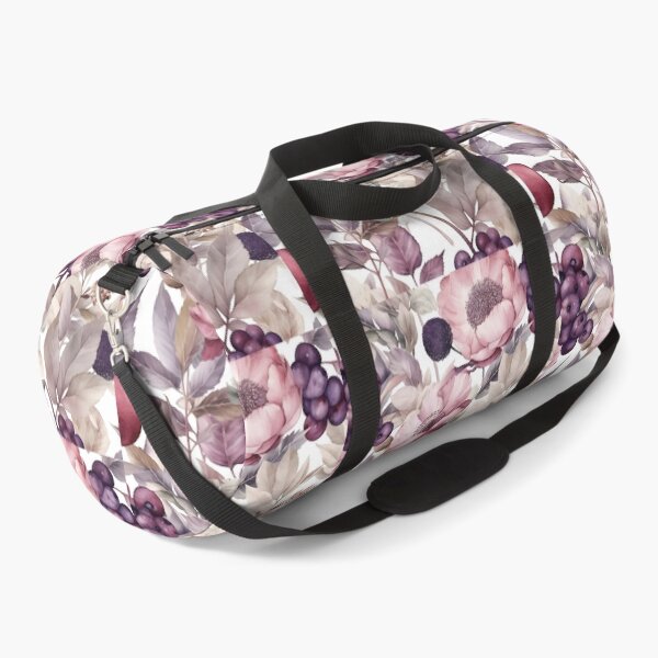 Item preview, Peony and Blackcurrant Watercolor Pattern designed and sold by Yallwofunart.