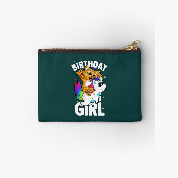 Item preview, Birthday girl cat on unicorn  designed and sold by KyzerHusse.
