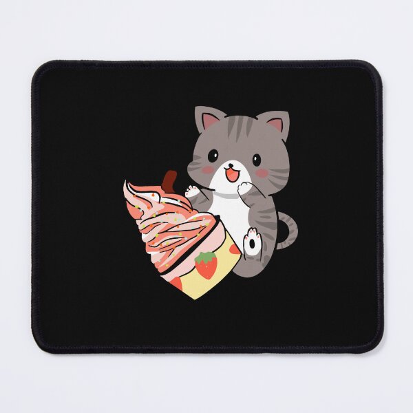 Item preview, cute cat ice cream designed and sold by KyzerHusse.