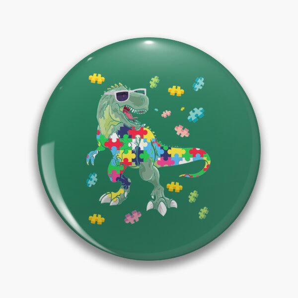 Item preview, Cute Dinosaur Autism Awarenes Active  designed and sold by KyzerHusse.