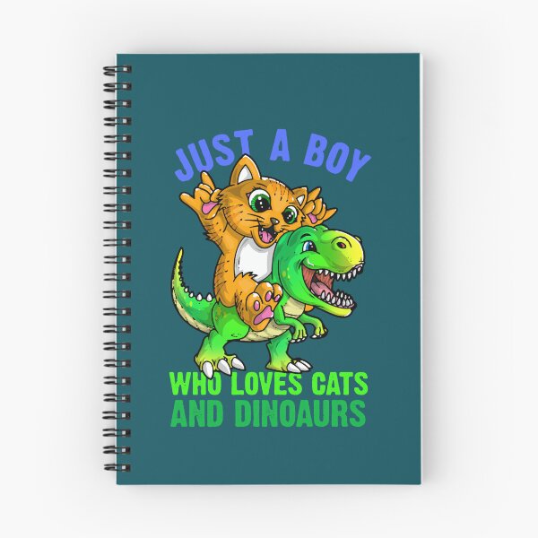 Item preview, Just a boy who loves cats and dinosaurs  designed and sold by KyzerHusse.