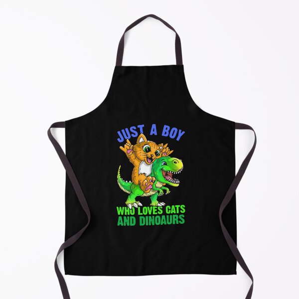 Item preview, Just a boy who loves cats and dinosaurs designed and sold by KyzerHusse.